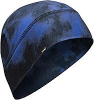 Zan® Helmet Liner/Beanie SportFlex® Series Black & Blue Tie Dye