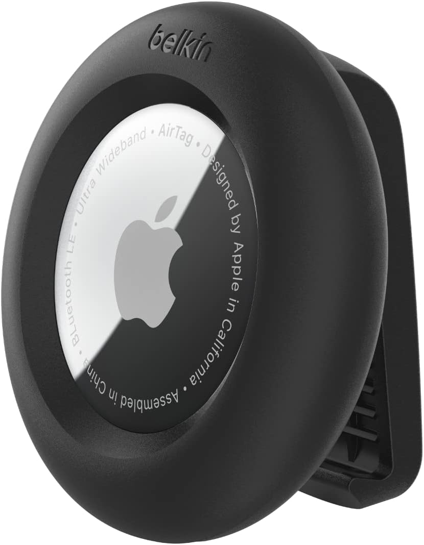 Belkin Apple AirTag Secure Holder with Clip