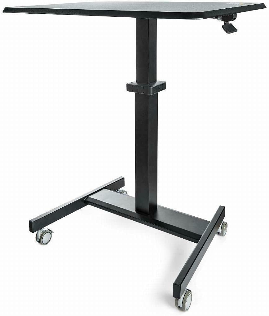 StarTech.com Mobile Adjustable Cart - Height Adjustable Rolling Workstation