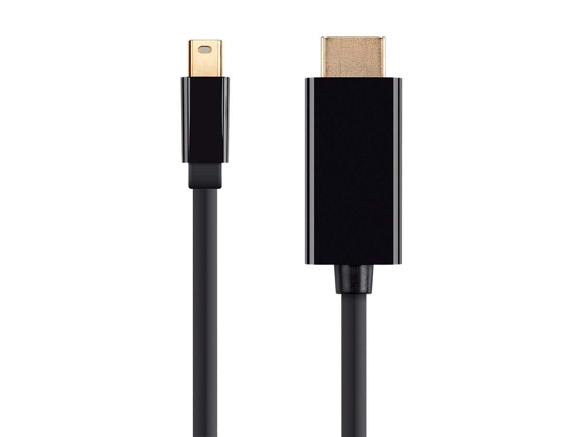 Monoprice Mini DisplayPort to HDTV Cable - 10 Feet, Supports Up to Full HD 1080P Resolution and 3D Video - Select Series
