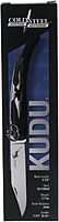 Cold Steel Kudu 4.25" 5Cr15MoV Steel Clip Point Razor-Sharp Blade 5.75" Zy-Ex Handle Everyday Carry Folding Knife w/Ring Lock