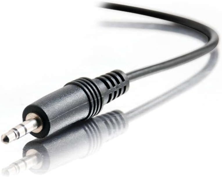 Legrand - C2G 3.5mm Male to Male Cable, Stereo Audio Extension Cable, Black Auxillary Port Extension Cable