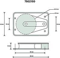 Barton Marine Size 2 Single Cheek Block