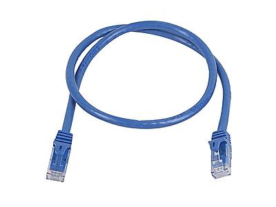 Monoprice Cat6 Flexboot Patch Cable UTP 24AWG 550MHz Pure Bare Copper Snagless RJ45