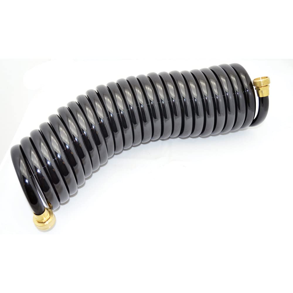 Johnson Pump Coiled Wash Down Hose - 25' - 1/2" Diameter