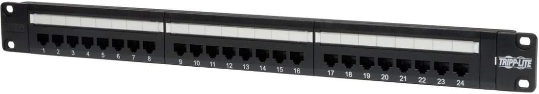 TRIPP LITE Cat5e 110 Punchdown RJ45 Patch Panel, 568B