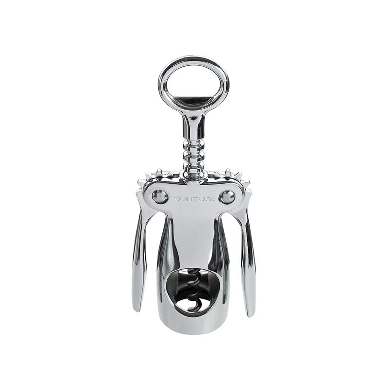 Vinturi Wing Corkscrew Wine Opener, Chrome (V9032)