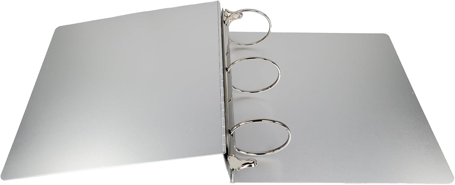 POSSE BOX Anodized Aluminum 3-Ring Binder
