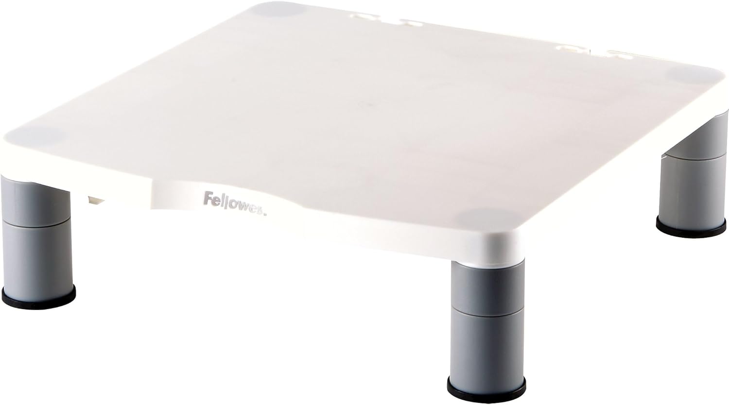 Fellowes Standard Monitor Riser (91712), Platinum/Graphite 1 Count (Pack of 1)