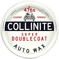 Collinite 476 Super Doublecoat Wax-Carnauba + Polymer Sealant - High Gloss Shine + Ultra Durable Hydrophobic Beading