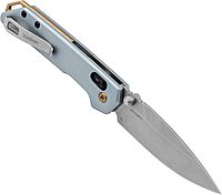 Kershaw Mini Iridium Folding Pocket Knife, 3-inch D2 Steel, DuraLock, Aluminum Handle