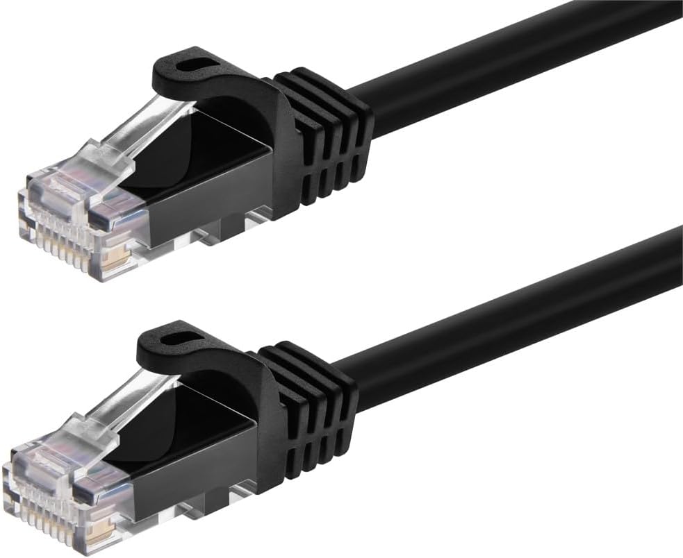 Monoprice Cat5e Ethernet Patch Cable - Snagless RJ45, Stranded, 350Mhz, UTP, 24AWG, 3 Feet