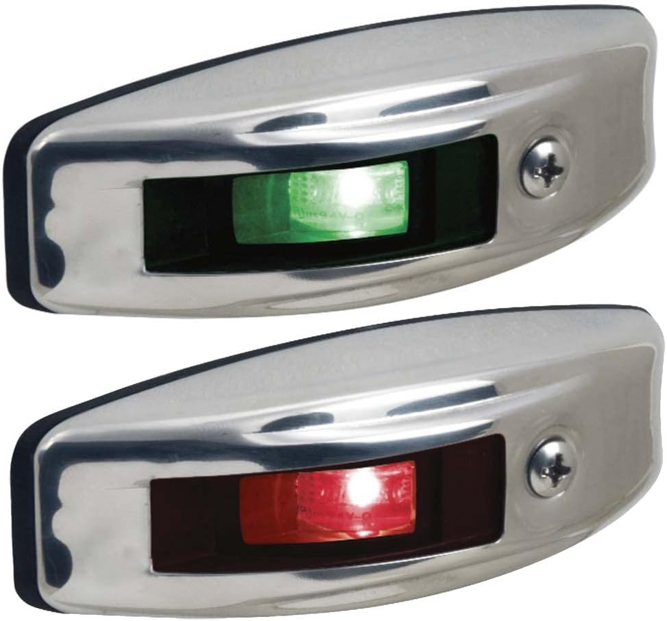 Perko 12V LED Side Light - Stainless Steel [0618000STS]
