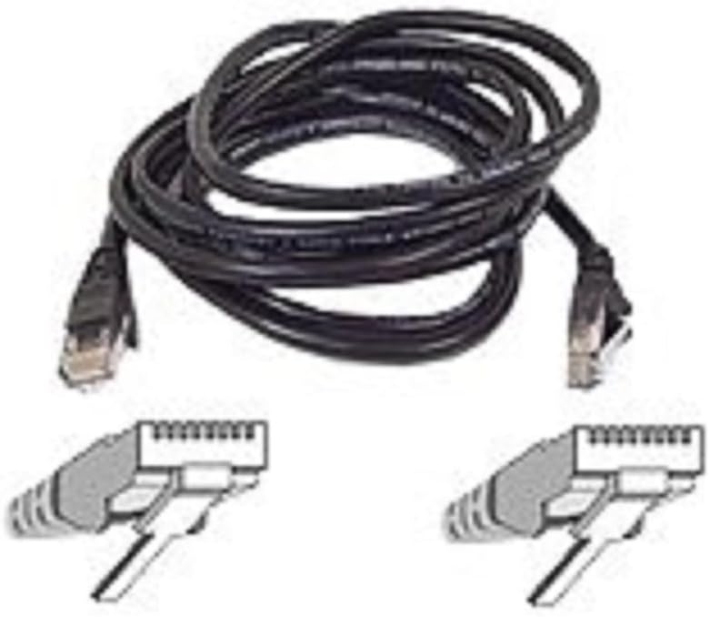 Belkin A3L791-06-BLK-S RJ45 6-Feet RJ-45 Male Network Connector Cable - Black