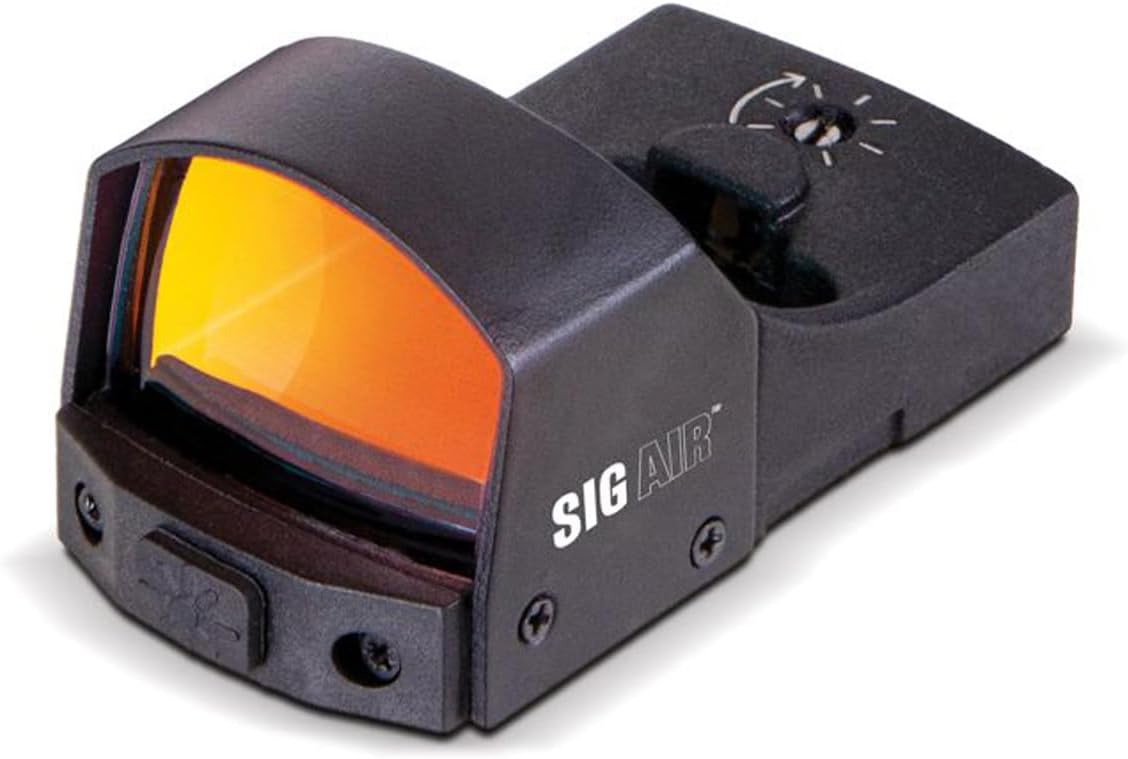 SIG SAUER Air Red Dot Reflex Sight | Accurate Waterproof Shockproof 3 MOA Dot 1x23mm Airgun & Airsoft Sight for M17/M18