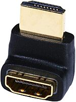 Monoprice HDMI Port Saver (Male to Female) - 270 Degree 1 Count (Pack of 1)