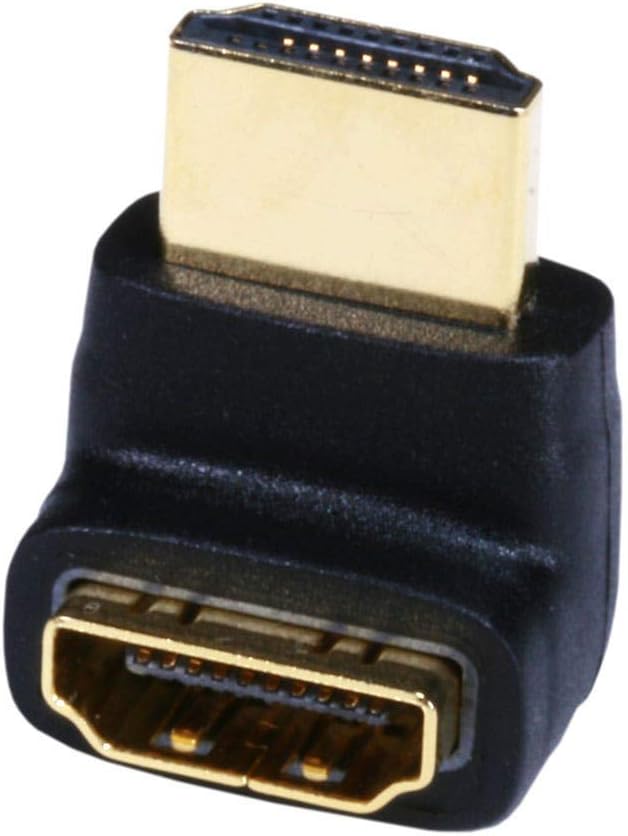 Monoprice HDMI Port Saver (Male to Female) - 270 Degree 1 Count (Pack of 1)