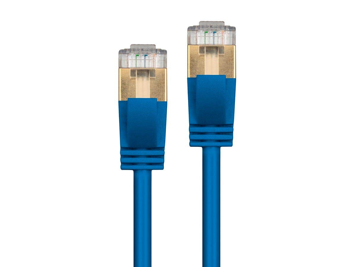 Monoprice Cat6A Ethernet Patch Cable - Snagless RJ45, Stranded, Double Shielded (S/FTP) Pure Bare Copper Wire, 36AWG, 5 Feet