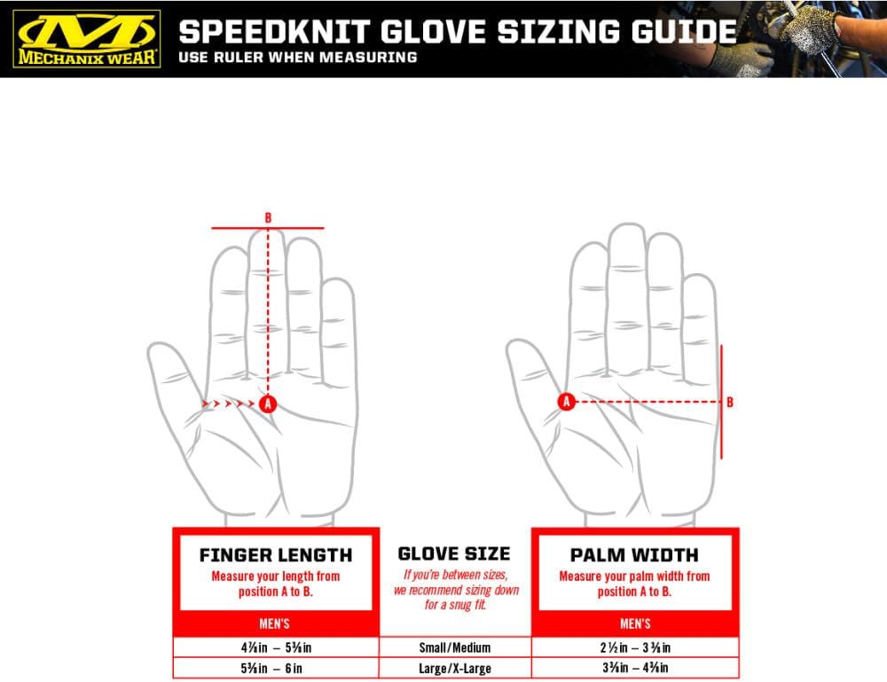 MECHANIX WEAR SpeedKnit CoolMax Work Gloves - Touch Capable