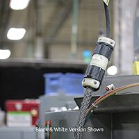 Leviton 30 Amp 250 Volt NEMA L6-30P 2P 3W Locking Plug Industrial Grade Grounding, White, 2621 One Size