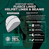 Zanheadgear® Helmet Liner/Beanie SportFlex® Series Fleece Lined