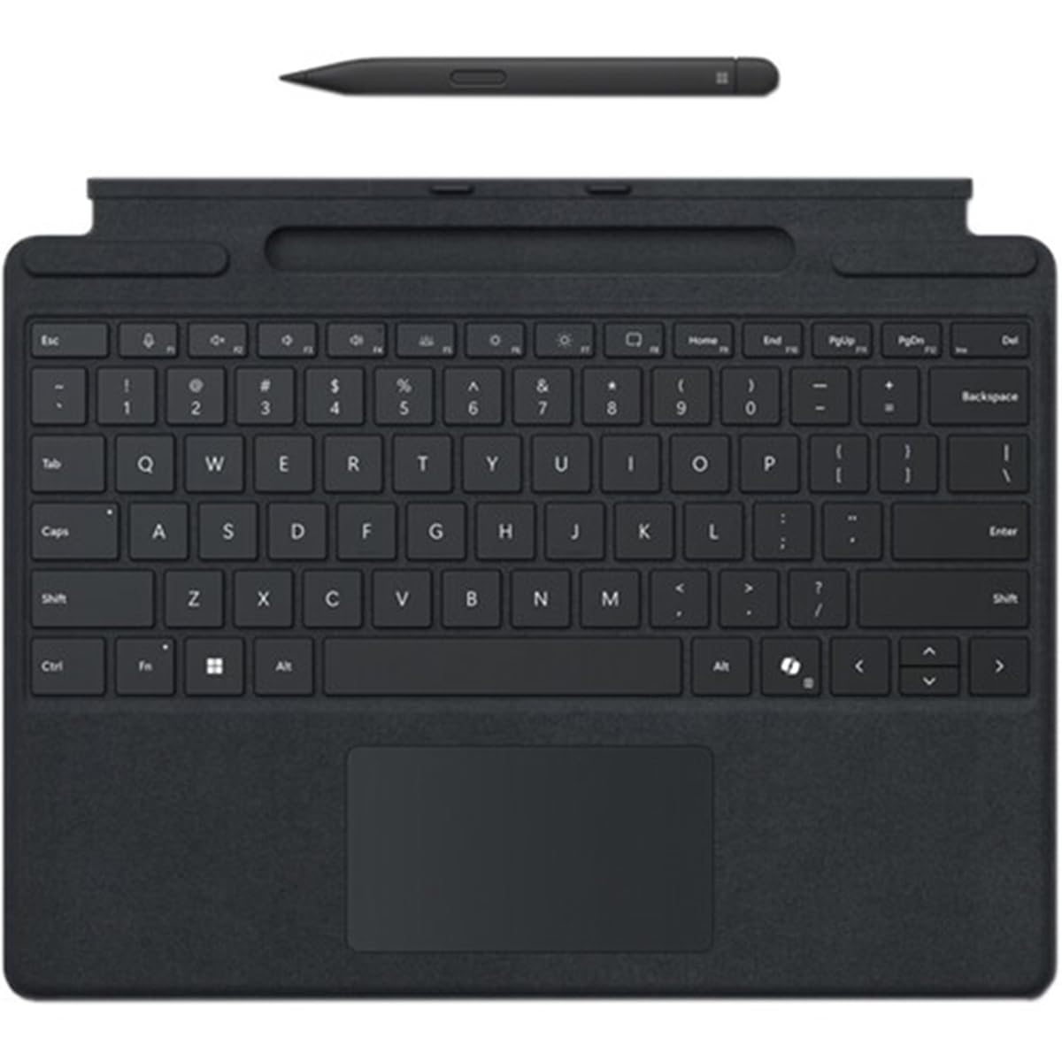 Microsoft Surface Pro 13\" Keyboard with Slim Pen – Black Keyboard, Black Pen