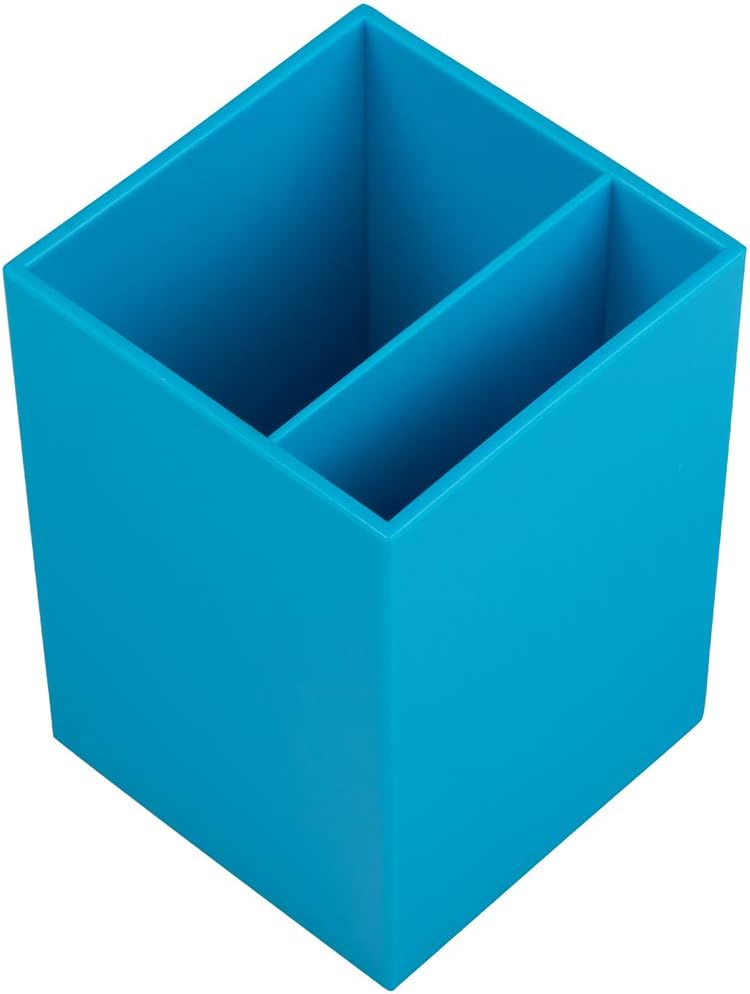JAM PAPER Plastic Pen Holder - Desktop Pencil Cup