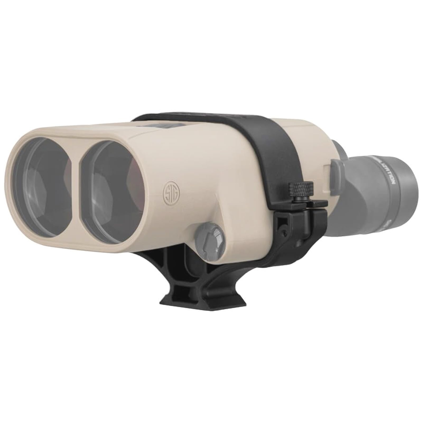 SIG SAUER ZULU6 HDX PRO Binocular Adapter - SOZ6B150 | Compact Lightweight Polymer Binocular Mounting Hinge Clamp Adapter