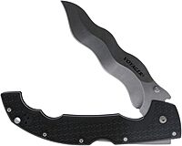 Cold Steel XL Voyager Kris Blade Folding Knife with Tri-Ad Lock