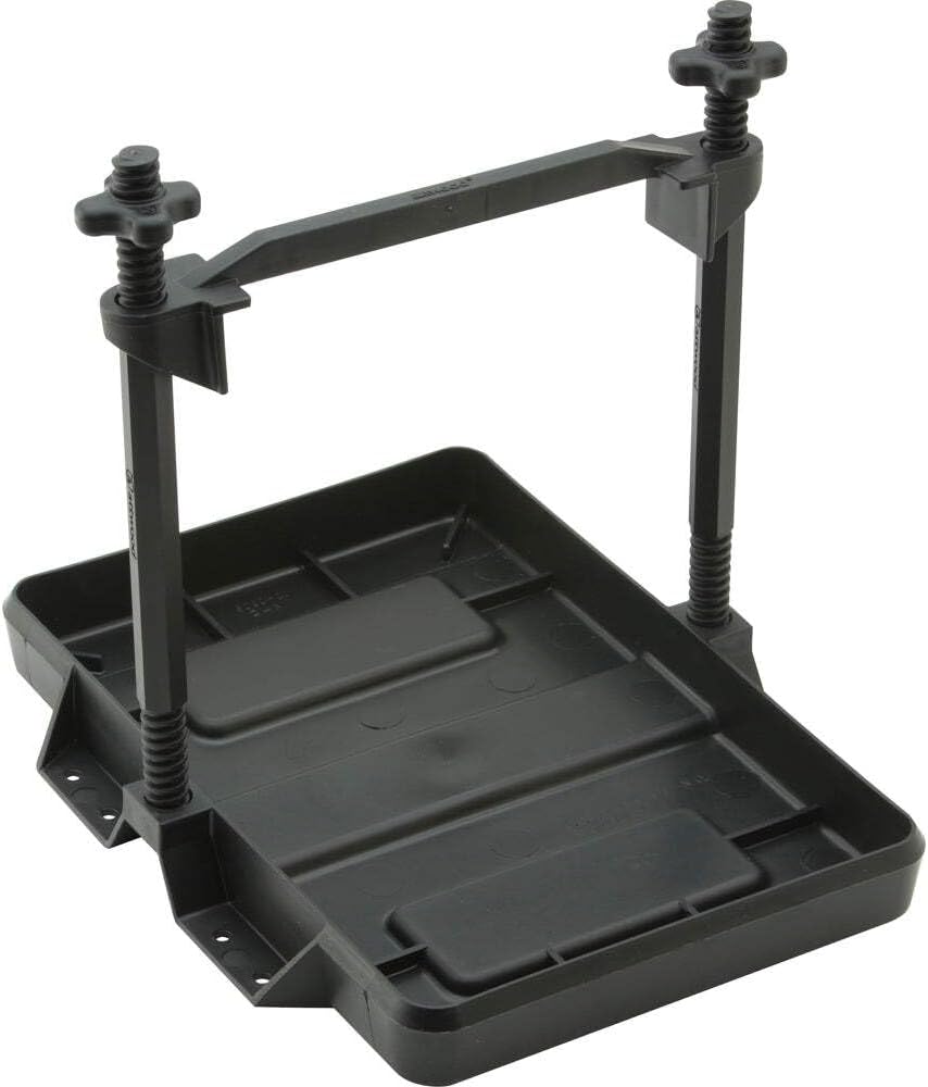 Attwood Heavy-Duty All-Plastic Adjustable Battery Tray - 24 Series
