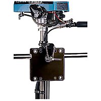 Sea-Dog Poly Rail Mount Motor Bracket - Black [327151-1]