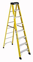 Werner, 6108, Stepladder, Fiberglass, 8 Ft. H, 300 Lb Cap