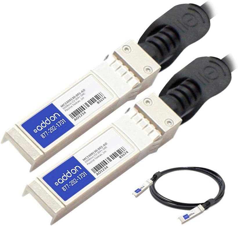 Mellanox MC3309130-001 Compatible TAA Compliant 10GBase-CU SFP+ to SFP+ Direct Attach Cable (Passive Twinax