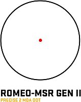 SIG SAUER Romeo-MSR Gen II 1x20mm 2 MOA Red Dot Sight & 3x22mm JULIET3-Micro Magnifier Combo Kit | Durable Waterproof