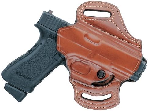 AKER LEATHER 168A FlatSider XR13 Open Top Belt Slide Holster