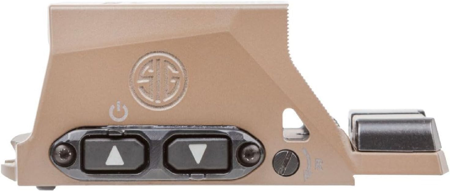 Sig Sauer ROMEO-M17 1x24mm Reflex Red Dot Sight - 15 Brightness Settings, 50,000 Hours Runtime, Magnetic Activation