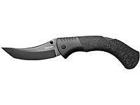 Cold Steel Black Sable 4.25" Tanto Lockback Folding Knife