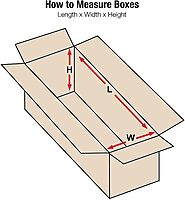 Partners Brand Long Corrugated Boxes, 33in x 8-1/2in x 5in, Kraft, Pack Of 25 Boxes