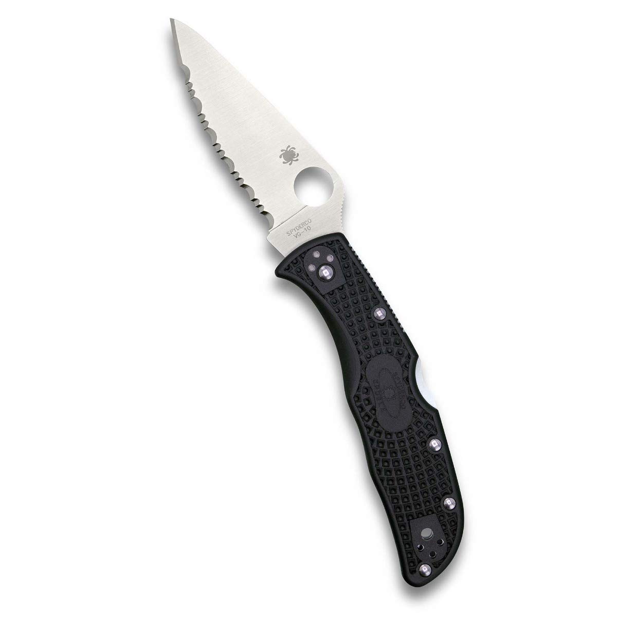 SPYDERCO Endela Lightweight Folding Knife with VG-10 Blade and FRN Handle