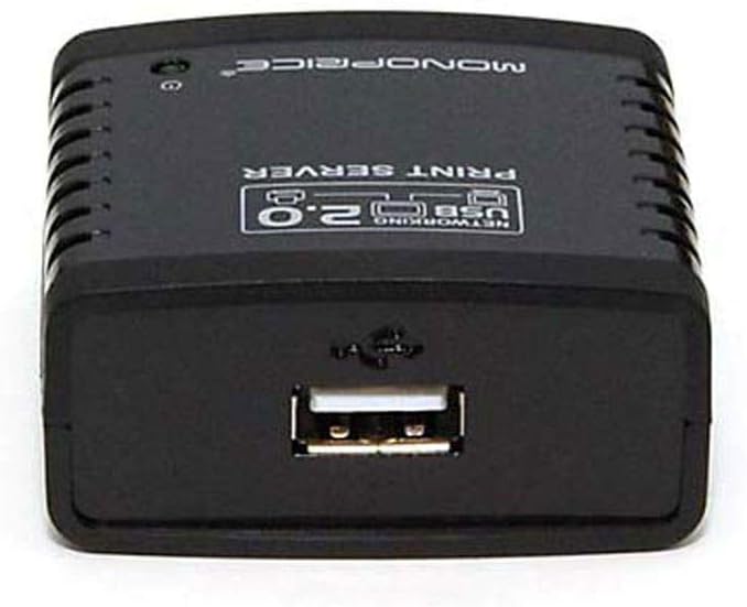 Monoprice Networking USB 2.0 Print Server (5342)
