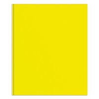 Office Depot® Brand School-Grade 3-Prong Paper Folder, Letter Size, Yellow