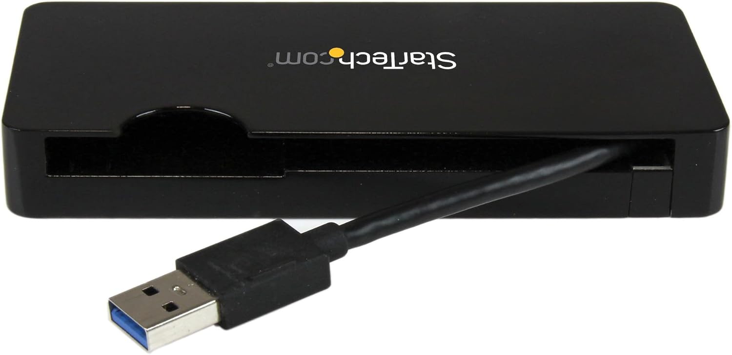 StarTech.com USB 3.0 to HDMI Adapter/Dock with USB 3.0 Pass-Through
