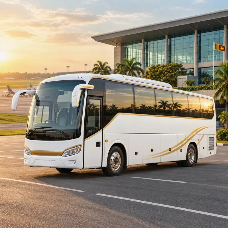 45-Seater Bus - CMB Airport to Colombo City - One-Way Transfer