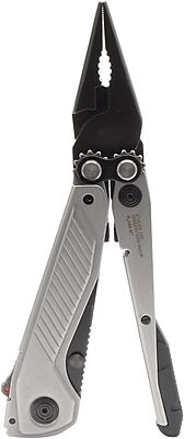 SOG Flash MT Compact EDC Multi-Tool with CRYO D2, 7 Tools, Stainless-Steel Housing
