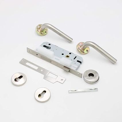 Cerradura de embutir, acero inox, recámara - CEMA-41R / 43016