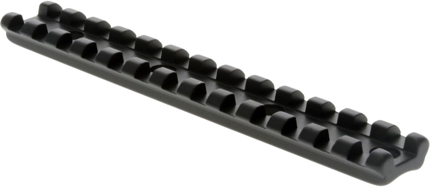 TruGlo Tactical Hunting Shooting Durable Aluminum Mounting Picatinny Optic Rail Compatible with Picatinny - 870/1100