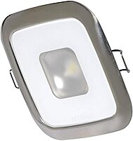 Lumitec Square Mirage Down Light - Polished Bezel