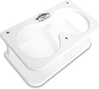 Deep Blue Marine Double Drink Holder w/Suction Cups