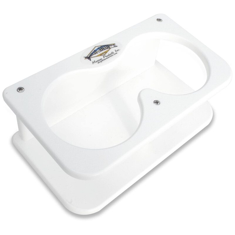 Deep Blue Marine Double Drink Holder w/Suction Cups