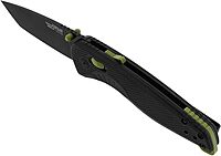 SOG Aegis AT Tanto Assisted Folding Knife, Ambidextrous AT-XR Lock, Heat-Treated D2 Blade, Ergonomic Handle